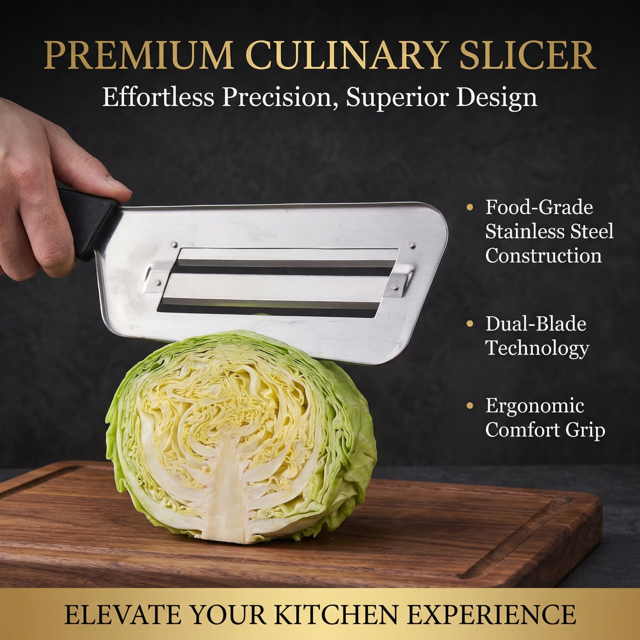 Multi-functional vegetable slicer